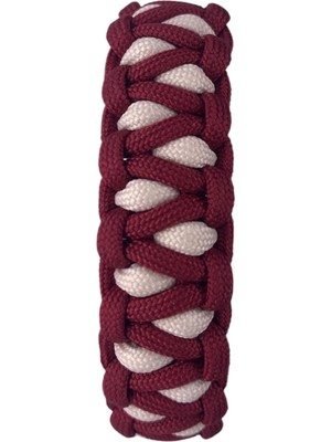 Evvel Aksesuar Bordo Krem Bileklik