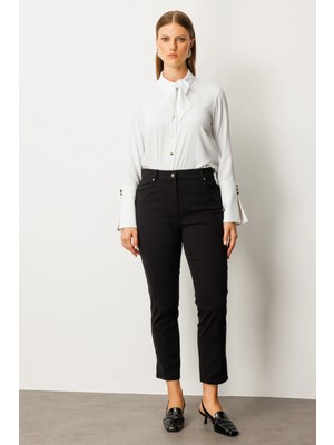 Ekol Dar Paça Büyük Beden Pantolon 1063