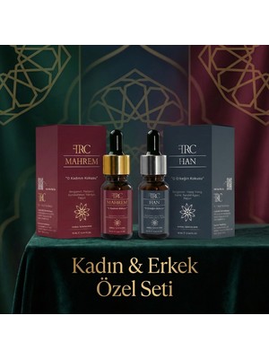 Frc Mahrem O Kadın & Han O Erkek Esans Seti  Dişil Etki & Maskülen Güç