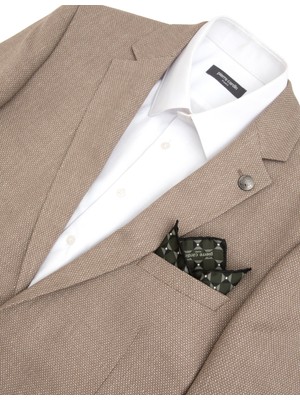 Pierre Cardin Erkek Haki Mendil 50325927-790