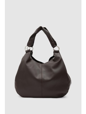 Shule Bags Marlene Salaş Omuz Çantası Acı Kahve