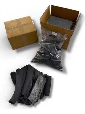 Pratikoutdoor %100 Doğal Katkısız Sosis + Meşe Karışık Kömür | 1. Sınıf Mangal Kömürü - Süper Ikili