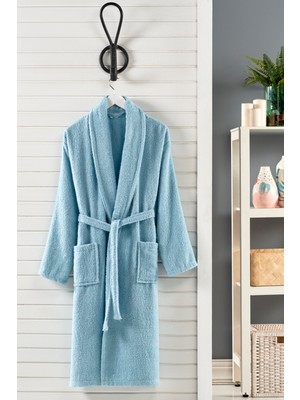 Eymir Home Collection Şalyaka Bukle Yetişkin Bornoz