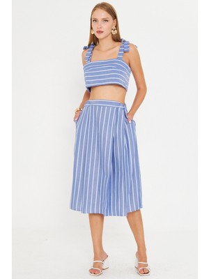 Armonika Kadın Lacivert Büstiyer Etek Ikili Takım ARM-25Y001092