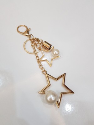 Orhan Çanta Incili Yıldız Çanta Süsü