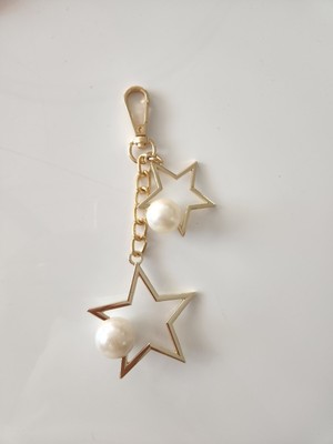 Orhan Çanta Yıldız Çanta Süsü-Anahtarlık Gold