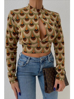 Lijuri Autumn Cut Out Bluz 3018-08 R3-G-K3