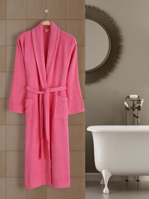 Eymir Home Collection Şalyaka Bukle Yetişkin Bornoz