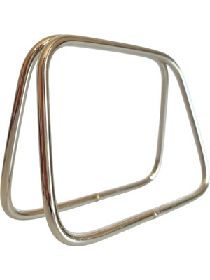 Orhan Çanta Kare Metal Sap (1 Çift)