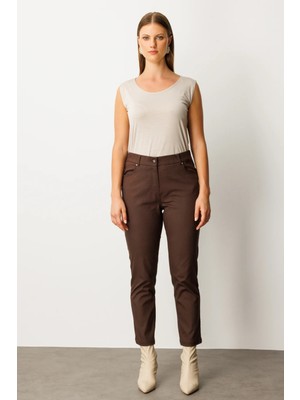 Ekol Dar Paça Büyük Beden Pantolon 1063