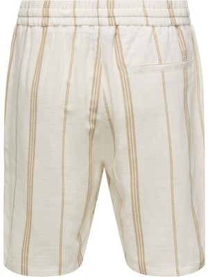 Only & Sons Onstınus Stepan Shorts 006 Erkek White Şort - 22033632