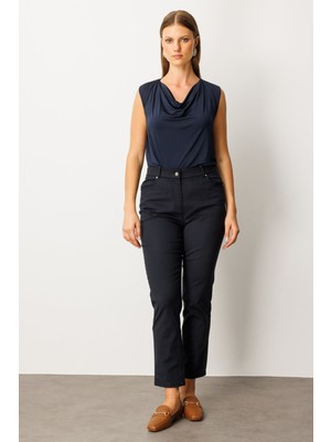 Ekol Dar Paça Büyük Beden Pantolon 1063