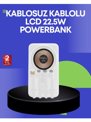 Adat Çoklu Kablo Çıkışlı Taşınabilir Powerbank Kompakt Tasarım