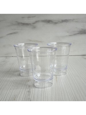 May Cup Mika Sert Shot Bardağı Lohusa Şerbet Ikram Bardağı Kahve  Yanı 60CC 30 Adet Sunumluk Ölçüsüzdür.