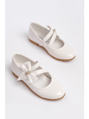 Kız Çocuk Cırtlı Kaydırmaz Taban Babet