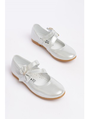 Kız Çocuk Cırtlı Kaydırmaz Taban Babet