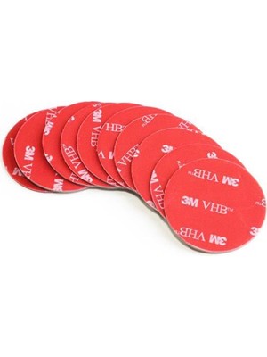 Maral Group PM-25705 25MM Yuvarlak Çift Taraflı Bant (10'lu Paket