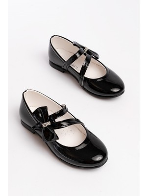 Papuccum Ortopedi Kız Çocuk Cırtlı Kaydırmaz Taban Babet