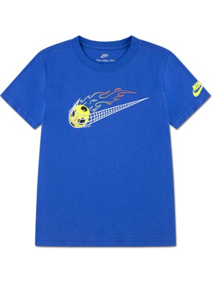 Nike Nıke Soccer Swoosh Tee Erkek Çocuk Tişört 86N853