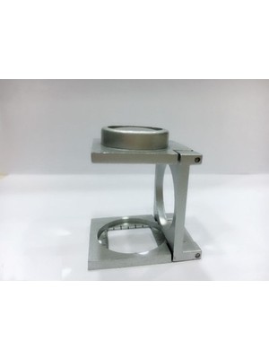 Judge 20 mm Büyüteç Lup Dokumacı Büyüteci Full Çelik Katlanabilir TH9007A