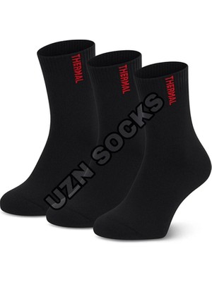 Ekonomik Termal Çorap 12 Çift – Kışlık Sıcak Tutan, Günlük Kullanım, Unisex