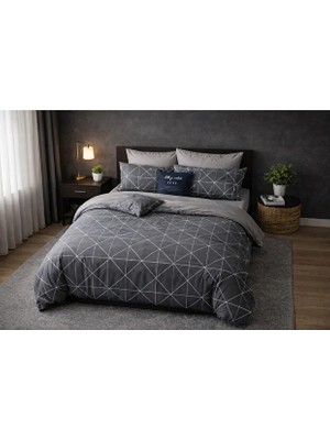 Niğtex Çift Kişilik Çift Taraflı Pamuk Nevresim Takımı