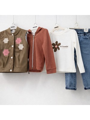 Deri Yelekli 4'lü Takım