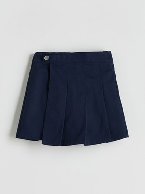 Lc Waikiki Yeni Sezon Basic Gabardin Kız Çocuk Şort Etek