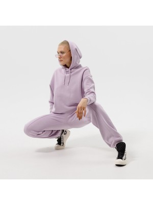 Nike Sportswear Essential Oversize Şardonlu Kapüşonlu Mor Sweatshirt - DQ5097-530