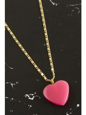 İlkyaz Fashion Yeni Sezon Kalp Kolye