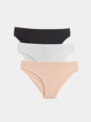 Lc Waikiki Yeni Sezon Düz Bikini Külot 3'lü Paket