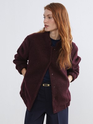 Lc Waikiki Yeni Sezon Dik Yaka Kadın Teddy Kaban