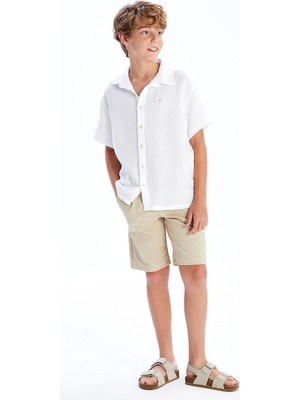 Lc Waikiki Yeni Sezon Beli Lastikli Erkek Çocuk Şort