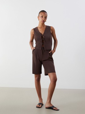 Lc Waikiki Yeni Sezon Loose Fit Kadın Şort