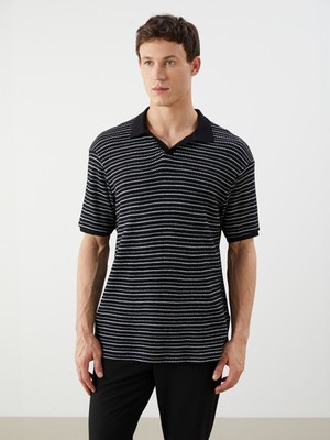 Lc Waikiki Yeni Sezon Polo Yaka Çizgili Erkek Tişört