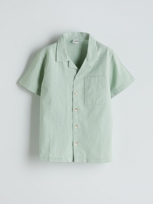 Lc Waikiki Yeni Sezon Keten Karışımlı Erkek Çocuk Gömlek