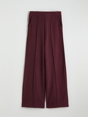 Lc Waikiki Yeni Sezon Beli Lastikli Geniş Paça Kadın Pantolon