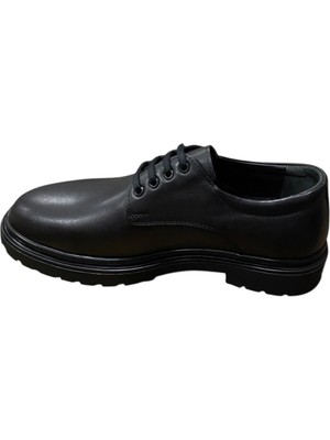 Güven Kundura Erkek Kısa Kalın Topuklu Bağcıklı Ayakkabı Erkek Kısa Kalın Topuklu Bağcıklı Ayakkabı