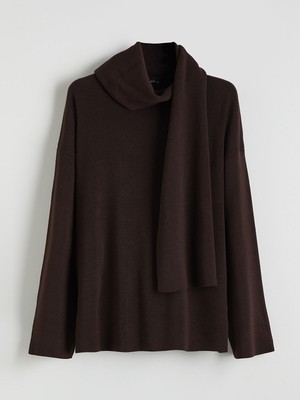 Lc Waikiki Yeni Sezon Atkılı Oversize Kadın Triko Kazak