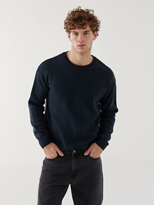 Lc Waikiki Yeni Sezon Bisiklet Yaka Erkek Triko Kazak