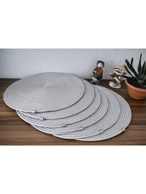 Naspar 6 adet Gümüş Supla / Amerikan Servis