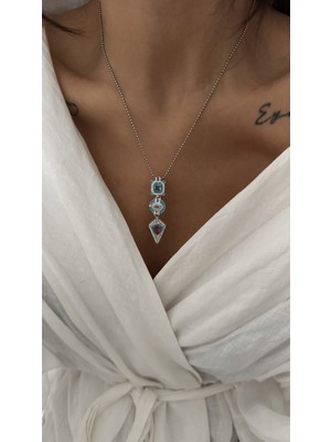 Theory Jewelry 3 Monuments Silver Kolye