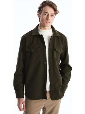 Lc Waikiki Yeni Sezon Regular Fit Uzun Kollu Kaşe Erkek Gömlek Ceket