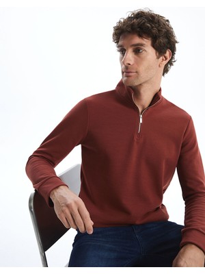 Lc Waikiki Yeni Sezon Dik Yaka Erkek Sweatshirt