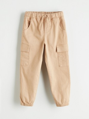 Lc Waikiki Yeni Sezon Beli Lastikli Kız Çocuk Kargo Jogger Pantolon