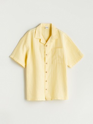 Lc Waikiki Yeni Sezon Basic Kısa Kollu Erkek Çocuk Gömlek