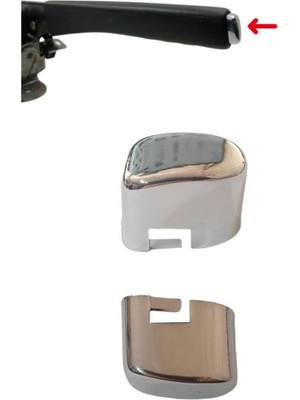 AR Oto Market Peugeot 307 Uyumlu  El Fren Tabanca Düğmesi Krom 470198