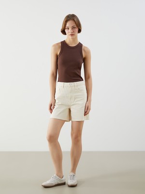 Lc Waikiki Yeni Sezon Bisiklet Yaka Dokulu Kadın Atlet