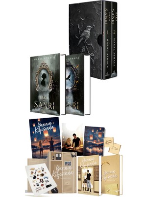 Ephesus Yayınları Saka ve Sanrı Ikili Kutu Ciltli ve Yarının Kıyısında Hediyeli Özel Kutu Ciltli