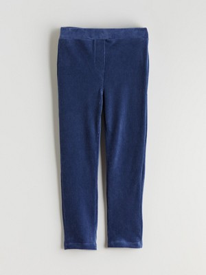 Lc Waikiki Yeni Sezon Beli Lastikli Basic Kız Çocuk Kadife Tayt